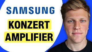 How to Connect Samsung Smart TV to Konzert Amplifier