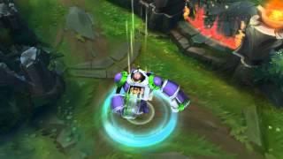 League of Legends - Battle Boss Blitzcrank (Recall Animation)