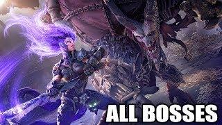 Darksiders 3 - All Bosses (With Cutscenes) + Secret Ending 1080p60 PC