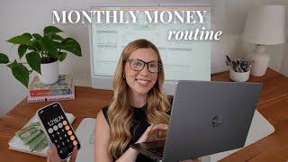 How I Budget for a New Month  budget breakdown, handling finances as a couple & feeling unmotivated