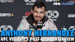 Anthony Hernandez Came In 'Trying to Murder Him Every Round'| UFC Fight Night 224