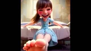 asmr feet tickling massage