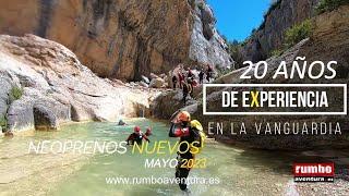 Barranquismo en Sierra de Guara & Barranquismo en Huesca con Rumbo Aventura Guides.⭐⭐⭐⭐⭐