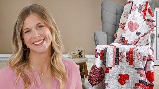 How To Make a Heart to Heart Quilt - Free Quilting Tutorial