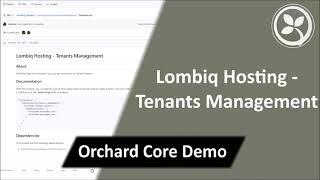 Lombiq Hosting - Tenants - Orchard Core Demo