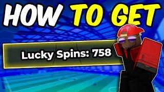 BEST WAY TO GET LUCKY SPINS! | Blue Lock Rivals