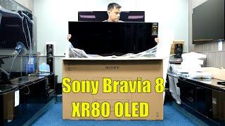 Sony XR80 2024 Bravia 8 OLED Unboxing, Setup and Test