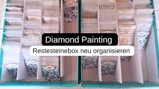 Diamond Painting Qick Tip | Mehr Platz in der Restesteinchen Box | Ganz einfach zum Nachbasteln