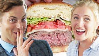 Couple Tries Home-Cooked Vs. $45 Burgers