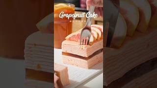 Grapefruit Jelly Thousand Layers | Falling in love with all layer cakes is my destiny! #Layer Cake