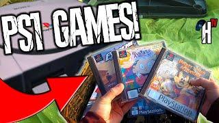 CARBOOT PS1 RETRO GOODNESS!  LIVE VIDEO GAME HUNTING & PICKUPS HAUL!