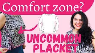 Not my USUAL STYLE: SURPRISING results. Lincoln top (Love Notions). Side seam BUTTON placket.