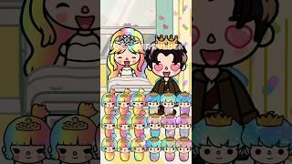 the king's wife gave birth to several babies #tocaboca #tocalifeworld #shorts