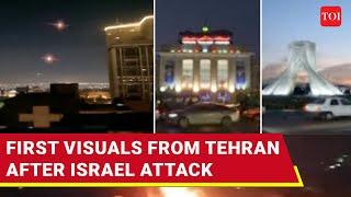 Israeli Attack A Big Failure? Iran State TV Releases First Visuals From Tehran | Watch