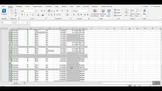 MS Excel: Deleting complete blank rows without deleting blank cells in the filled row