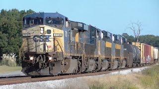 [3n] Many Rerouted CSX Trains After Hurricane Matthew, Statham - Carlton, GA, 10/12/2016 ©mbmars01