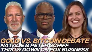 Impromptu Bitcoin vs Gold Debate with Natalie Brunell & Peter Schiff