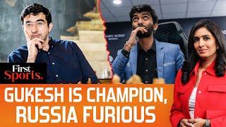 D Gukesh Crowned Youngest World Chess Champion, Russia Furious | First Sports With Rupha Ramani