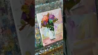 Oil Painting Modern Loose Style - Artist Jose Trujillo