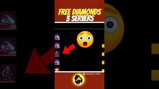 Free Fire best free diamond server  || Free Diamond server ff || #freefireshorts #shorts