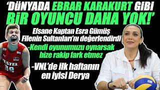 Efsane Kaptan Esra Gümüş Konuğumuz | İlk etabın enleri | Hande Baladın, Ebrar, Gabi ve Egonu