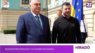 Budapestre érkezhet Volodimir Zelenszkij