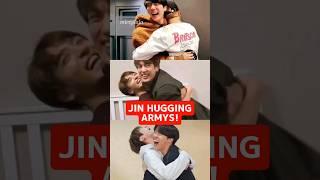 JIN hugging ARMYs, in-person event BTS FESTA 2024