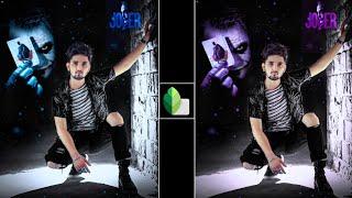 Joker Photo Editing | Snapseed Photo Editing Tutorial 2021 | Add Joker Background In Your  Photo |