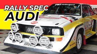  Blast From The Past! Steve Cox's Audi Quattro Tribute | HALTECH HEROES