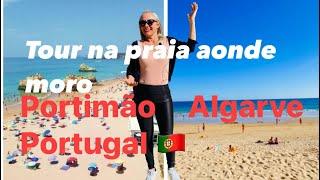 TOUR PELA PRAIA 3 CASTELOS ENFRENTE O NOSSO APARTAMENTO EM PORTUGAL. Europa 2023