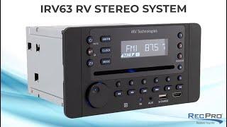 IRV63 RV Stereo System