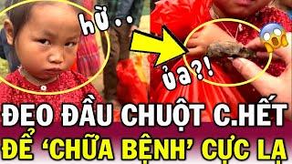 Thấy bé gái đeo THỦ CẤP CHUỘT, thanh niên SỢ HÃI hỏi nguyên nhân từ CĐM | Tin Việt Độc Lạ