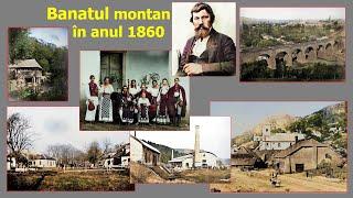 Banatul Montan în jurul anului 1860