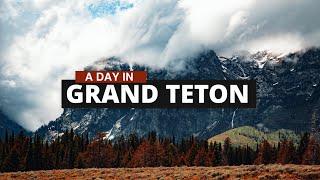 A day in Grand Teton National Park ( 4K HD )