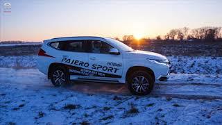 Выезд в поля для тест-драйва Mitsubishi Pajero Sport