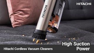 Hitachi Cordless Vacuum Cleaners PV-XH3M | High Suction Power