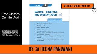 CA Inter Audit - Chapter 1 Part 2 - Assurance Engagement, Review, Standards - Sep 2025