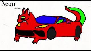 Dragon car for @Salty Pretzels