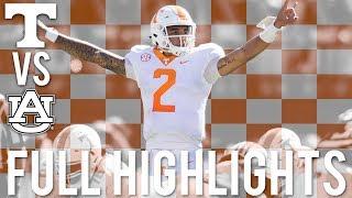 Tennessee Football Highlights vs Auburn (2018) | HD