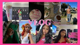 Vlogging like we’re on FaceTime… | Dunkin’ run, hair app, pho date, candy store, thanksgiving,etc