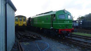 A39 & C231 In Action at the Downpatrick & County Down Railway 18/10/14