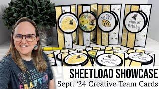 SheetLoad Showcase | September 2024 Creative Team Cards #suyssep2024