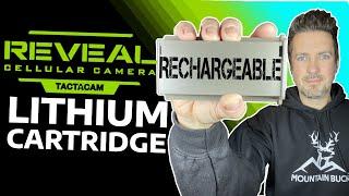 Tactacam Reveal Lithium Cartridge: 30 Day Test and Review. Rechargeable Battery Test in Cold Weather