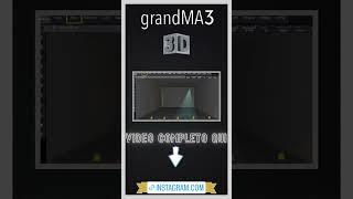 GrandMa3 on PC 3D Lighting Project #malightinginternational #3d #project