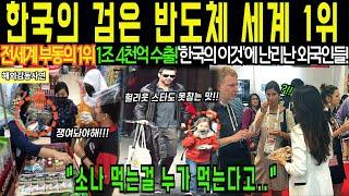 [해외감동사연] 바닷 속의 보물 한국의 검은반도체 세계적인 인기로 싹쓸이중