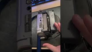 Sony Handycam DCR-TRV265E Cassette Eject/Insert