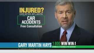 Law Offices of Gary Martin Hays Commercials: Injured in a car accident?