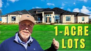 1-Acre Lots & Custom Homes in Celina, TX – Tour This Stunning Home!