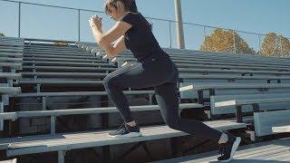 Courtney King's Bleacher Booty Workout, No Equipment Needed