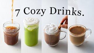 Week of Cozy Drink Ideas. (vegan & comforting)